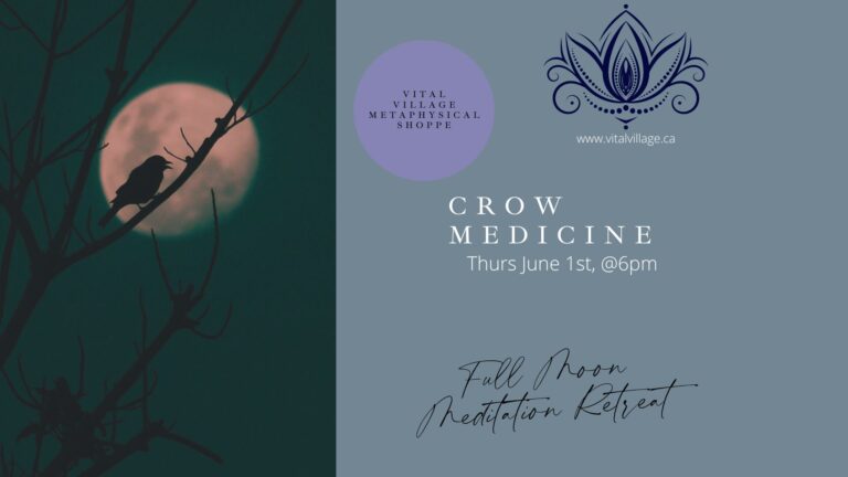 Crow Medicine Full Moon Meditation Retreat