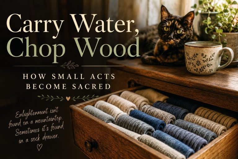 Carry Water, Chop Wood