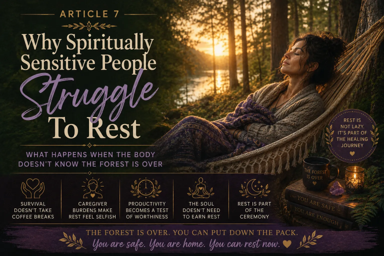 Why Spiritually Sensitive People Struggle To Rest